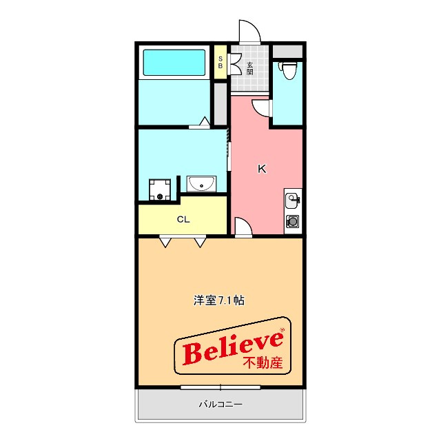 シュエットの間取り|使い勝手の良い間取りです♪