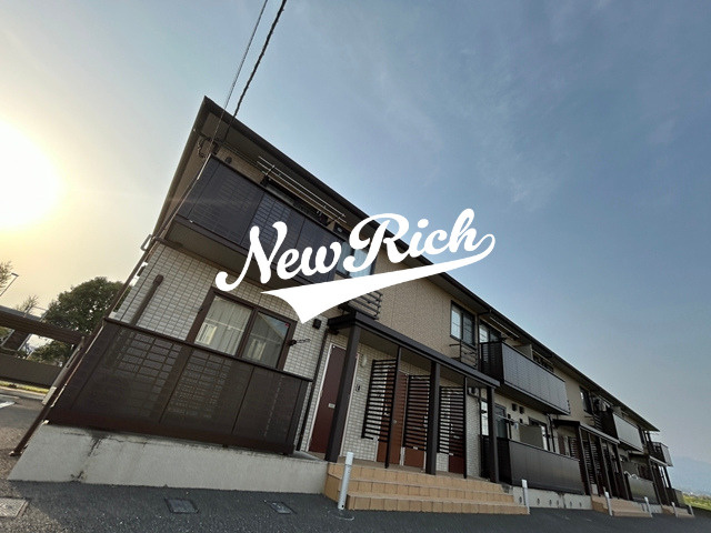前橋市上長磯町のアパートの外観