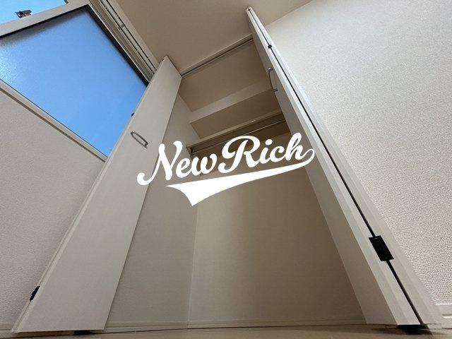 前橋市上長磯町のアパートの収納