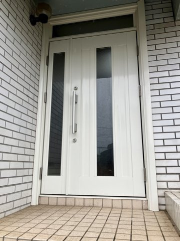 上山町戸建のエントランス