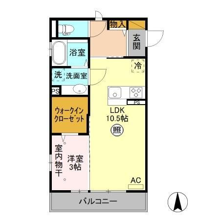 コージーネスト　Ａの間取り