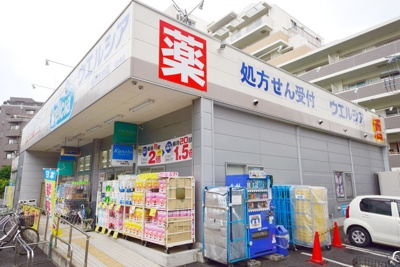 ウエルシア板橋志村店 徒歩11分。ドラックストア 870m