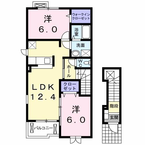 アルデンヌＣの間取り