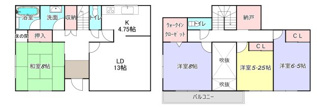 【間取り】 | 四季の丘戸建 | ※図面現況が異なった場合は、現況を優先と致します。