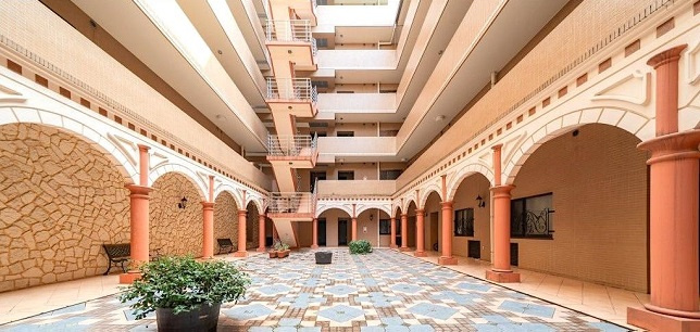 港区西麻布２丁目の賃貸マンションのその他|中庭