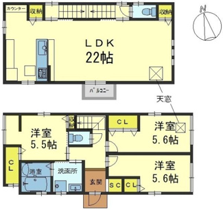 【間取り】 | 間取図