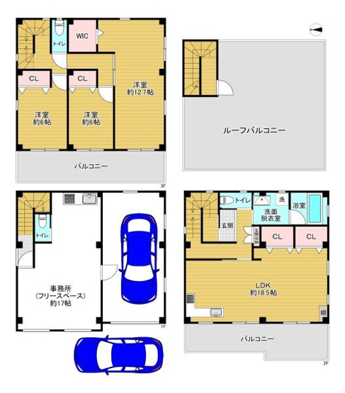 【間取り】 | 守口市金田町2丁目　中古戸建