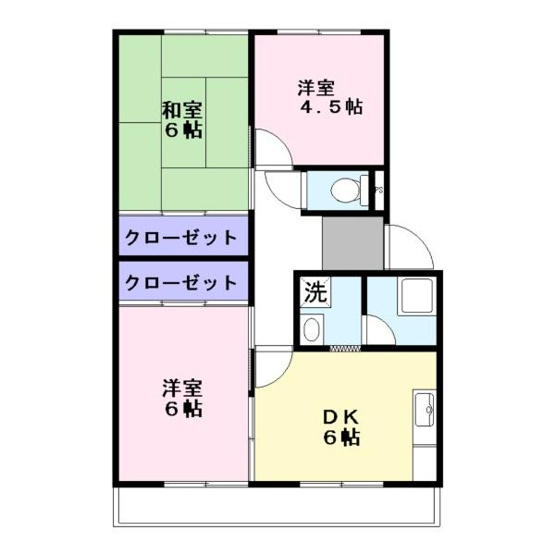【間取り】 | 住吉中央マンション