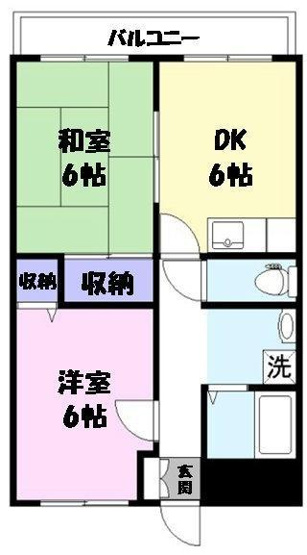 【間取り】 | エコーマンション１