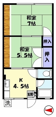 【間取り】 | シティハイム　ホワイトリバー