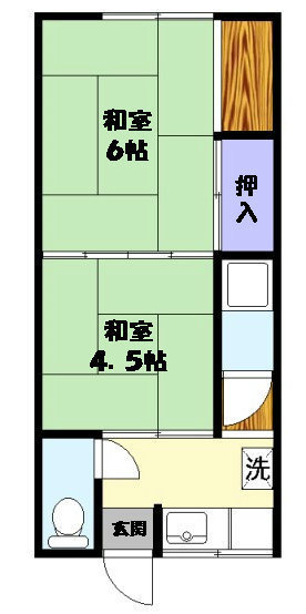 【間取り】 | 坂本アパート