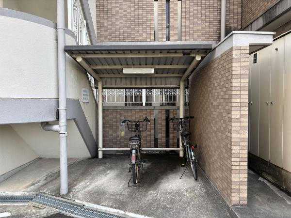 サンシティ稲熊のその他共用部分|駐輪場です。