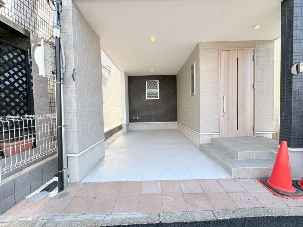 川崎市宮前区東有馬１丁目の新築一戸建の駐車場|駐車場有です！