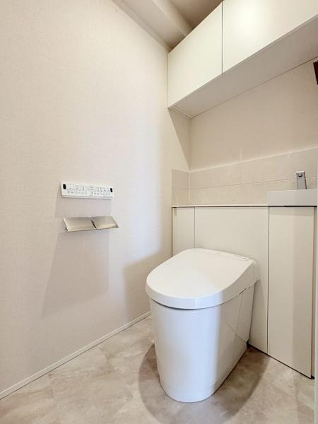 クオス宮崎台のトイレ|いつも綺麗に清潔に！ウォッシュレット付きトイレです。
