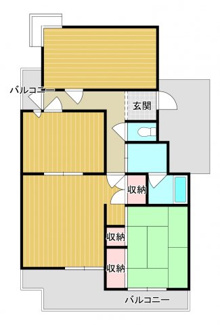 【間取り】 | 幸コーポ
