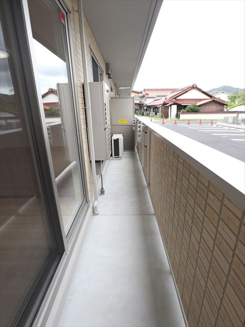 D-room花梨 Ｃ棟のバルコニー