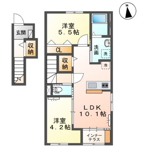 【間取り】 | ソランジュ