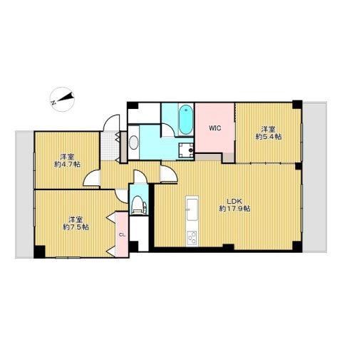 【間取り】の画像