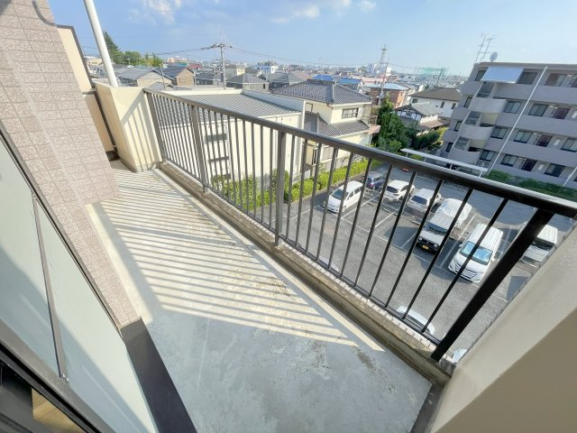 セルリア春日部Aのバルコニー|※同タイプ・別室の写真になります。