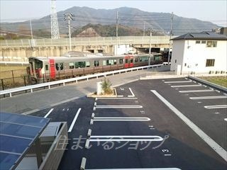 広島市安佐北区可部１丁目のアパートの展望|募集のお部屋からの眺望です！