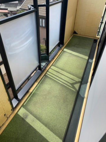サンビレッジ中村Ｃ棟のバルコニー