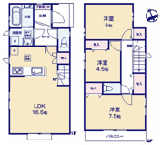 昭島市福島町２丁目新築　B号棟の画像