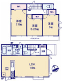 昭島市福島町２丁目新築　C号棟の画像