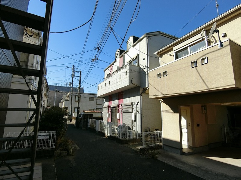 キューブハウスA棟の外観