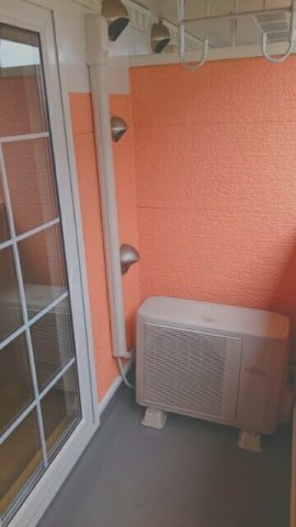 エバーグリーンのバルコニー