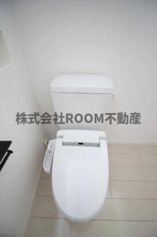 CATBOX　TADEIKE　B棟のトイレ|シンプルで使いやすいトイレです
