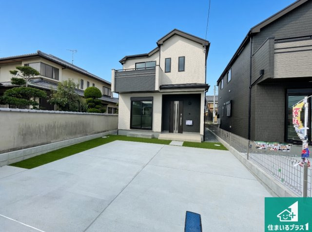 加古川市加古川町大野　新築一戸建ての外観|安心の10年保証！外観を美しく保ち、雨水で汚れを落とします！気になることがありましたら、お気軽にお問い合わせください！