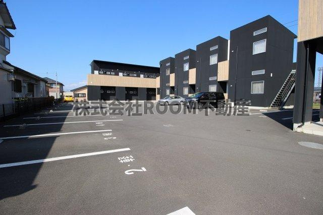 La　villeの駐車場|駐車場に車を止められます