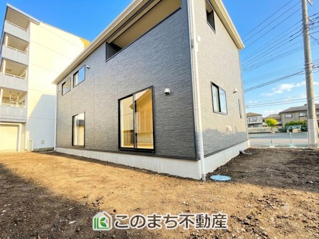 CRADLEGARDEN真岡市並木町第6の庭|大きなお庭でご家族や友人を招いてＢＢＱもできますね！お子様の水遊びにもぴったりです☆