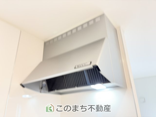 CRADLEGARDEN真岡市並木町第6のキッチン|お料理の匂いもスッキリ♪シンプルデザインで掃除も簡単‼