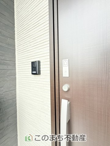 CRADLEGARDEN真岡市並木町第6のその他|玄関キーは上下２箇所のダブルロックキーで安全に配慮してます☆
