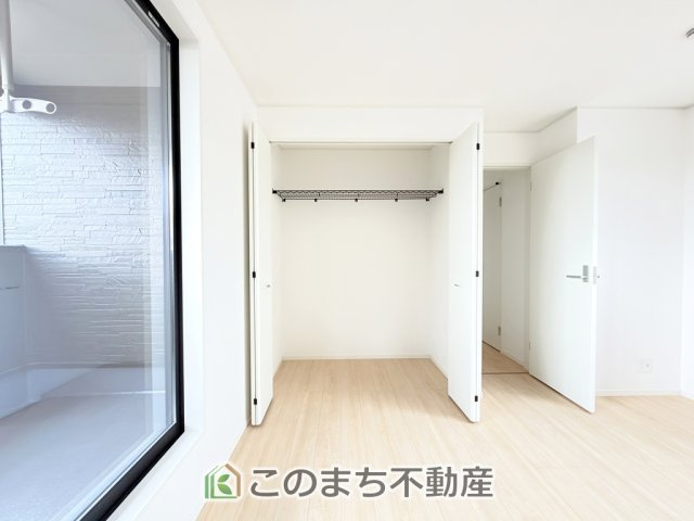 CRADLEGARDEN真岡市並木町第6の収納|各居室に収納付で住みやすさにこだわっています♪