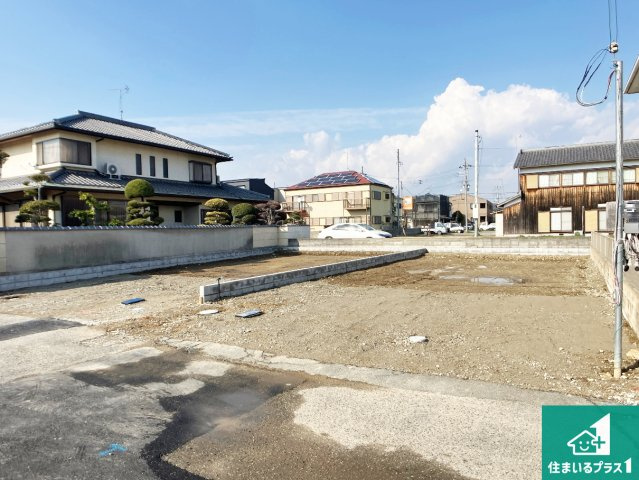 加古川市加古川町大野　新築一戸建ての外観|現在建築中！落ち着いた街並みで新生活を始めることが出来そう！周辺の物件も併せてご紹介させて頂きます！