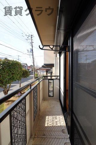 エクセルＳＡＩＴＡⅡのバルコニー|お洗濯にも便利なバルコニー付き