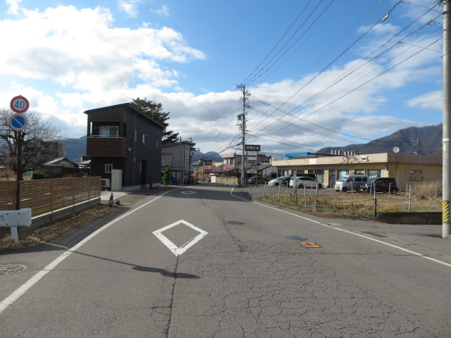 中之条　土地の前面道路含む現地写真