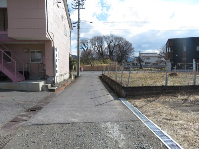 中之条　土地の前面道路含む現地写真
