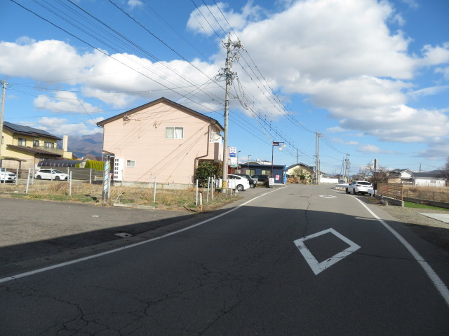 中之条　土地の前面道路含む現地写真