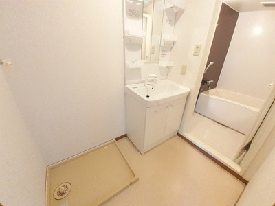 【洗面所】 | エクセル北門 | 明るい洗面所です