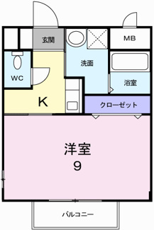 【間取り】 | アヴェニュー谷川