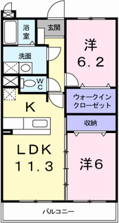 【間取り】 | リバーサイドブライト