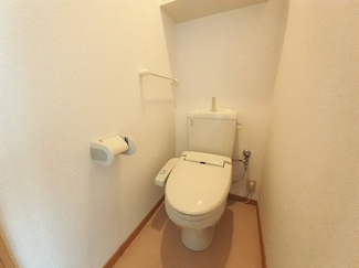【トイレ】 | リバーサイドブライト | 清潔感のあるトイレです