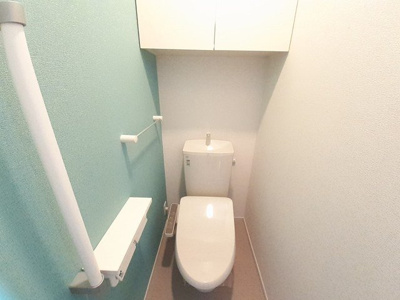 【トイレ】 | エスペランサ中仁野Ⅵ | ゆったりとした空間のトイレです