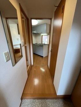 グランヴァン大井町Ⅱの玄関|玄関を入ったところです