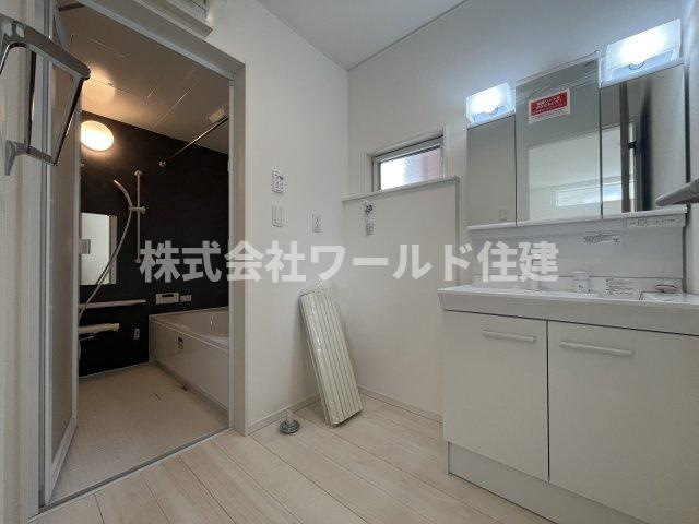 所沢市中新井5丁目の洗面所