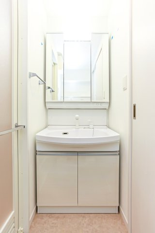 アルファシオ　ミラーニ　10階の洗面所|別号室のものになります。現状優先。