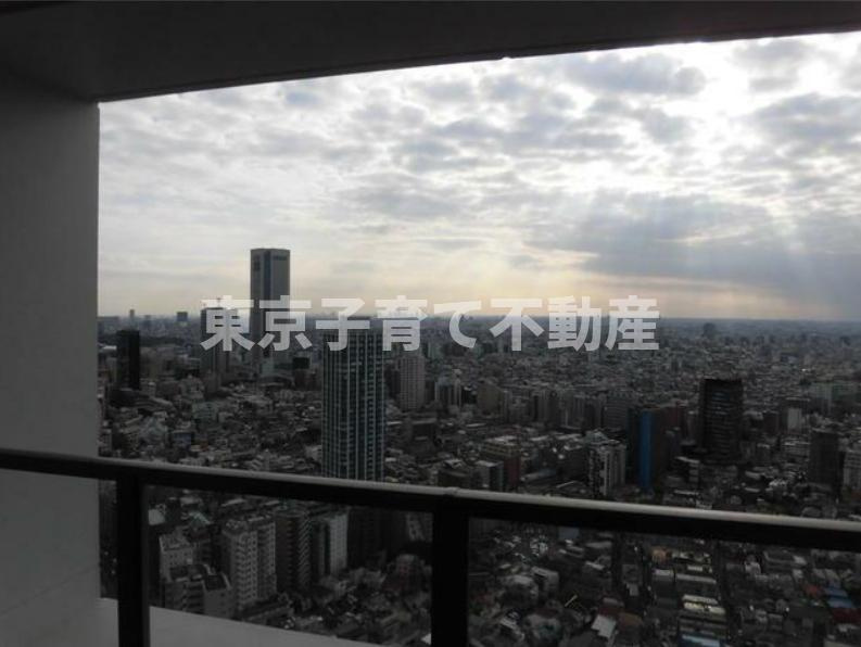 ザ・パークハウス西新宿タワー６０のバルコニー
